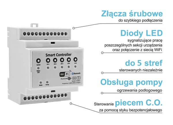 Tuya Wi-Fi gulvvarmestyring