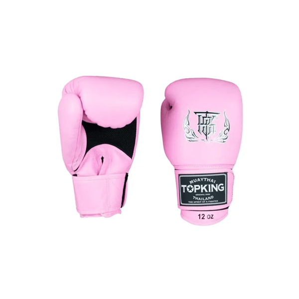 Top King Ultimate Air Muay Thai Boxningshandskar Rosa 12OZ