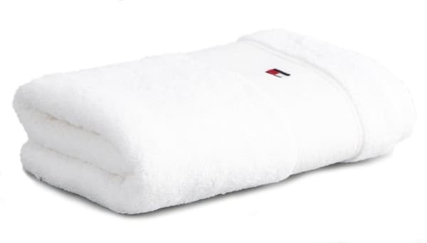 TOMMY HILFIGER vit badhandduk 50x100 cm