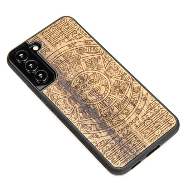 Træcover til Samsung Galaxy S22 Plus AZTEC CALENDAR LIMBA