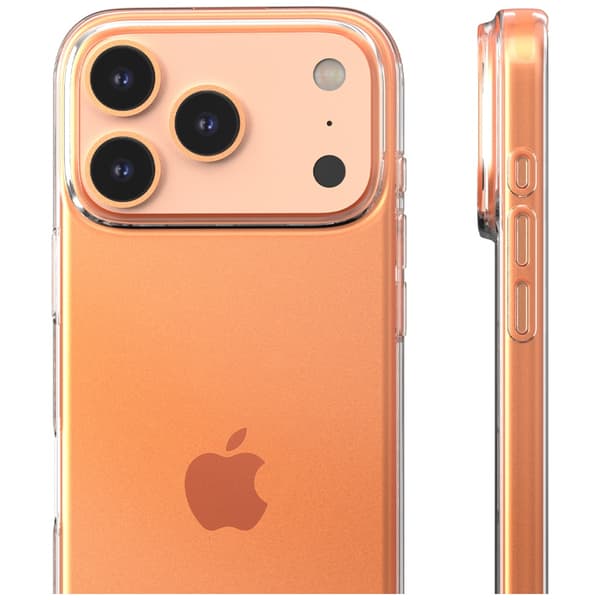 Araree A Fit -kotelo iPhone 17 Pro Maxille, läpinäkyvä