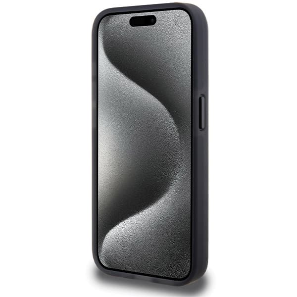Tumi Frosted Camo Print MagSafe-etui til iPhone 15 Pro, sort