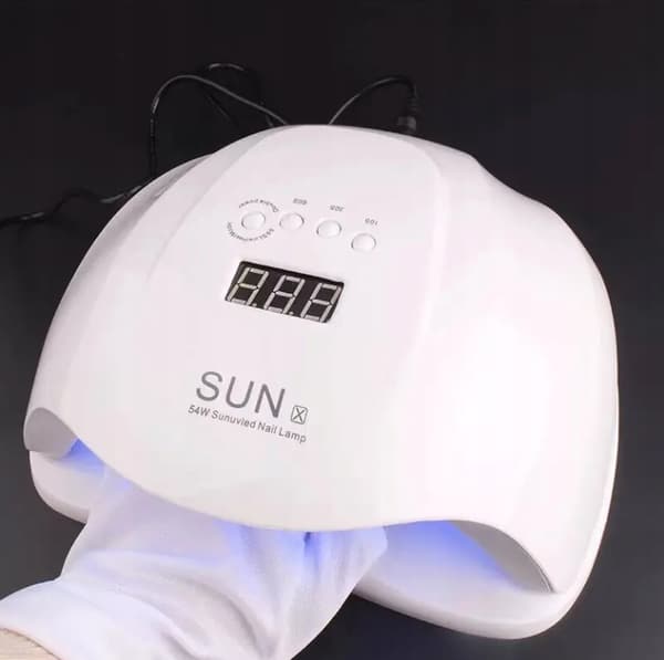 UV-LED-kynsilamppu 80W SUN x5 Max hybridigeeleille