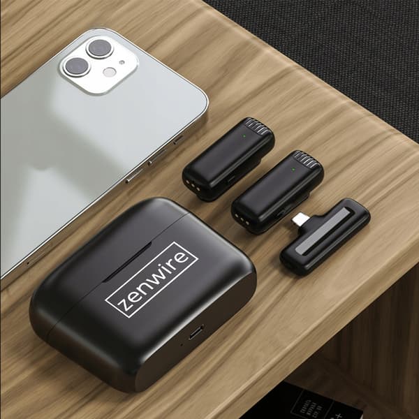 Trådløs USB-C Bluetooth-kondensatormikrofon til Zenwire J13-telefon