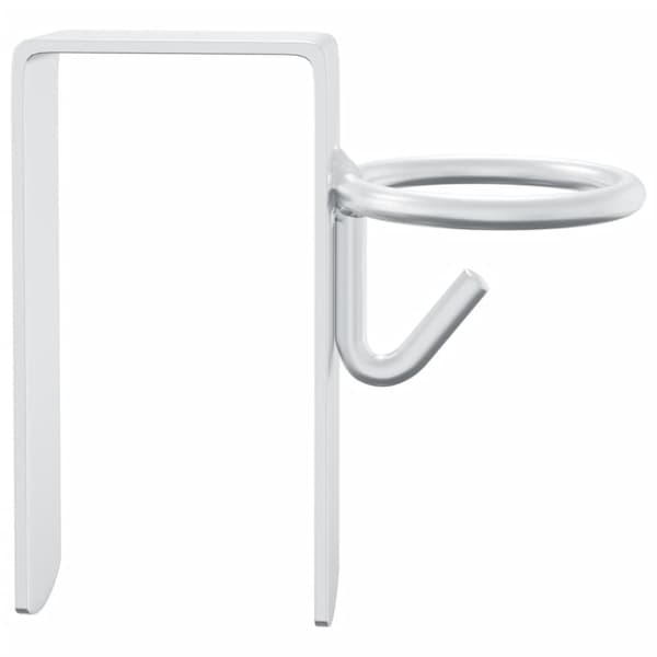 vidaXL Matarkrokar, 3 st, Bärbara, Silver, Stål