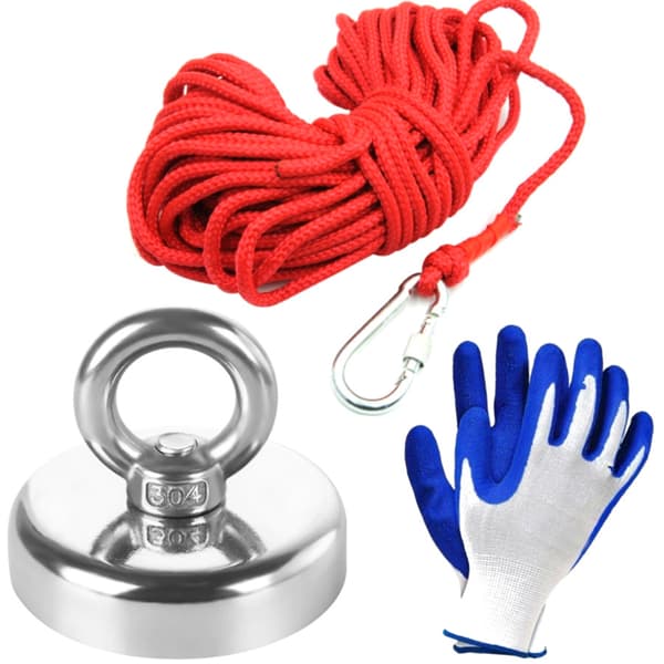 Neodymmagnet 75 kg 48x11 mm set