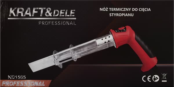 Termisk kniv för skärning av polystyren 220W KD1505