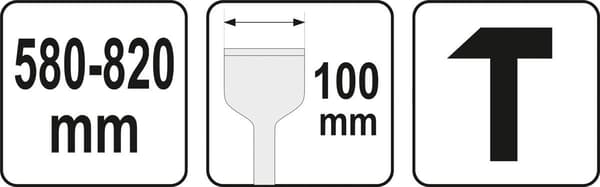 YT-52850 YATO LIUKUVASARA KAAPIMALLA