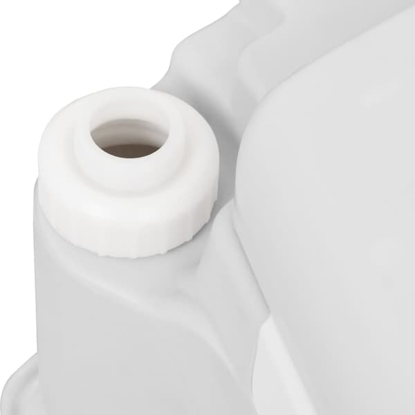 vidaXL Matkavesisäiliö adapterilla 24 l harmaa