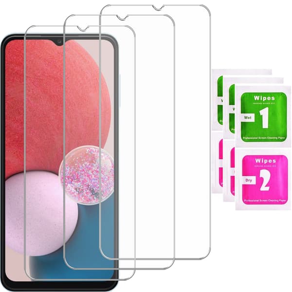 3x Härdat glas för Samsung Galaxy A13 | 3-pack