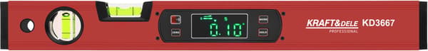 Elektronisk niveau 400 mm LCD KD3667