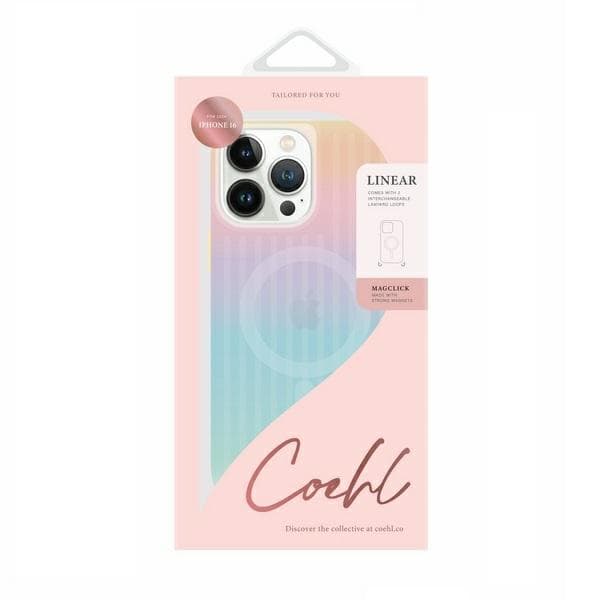 UNIQ Coehl Linear MagSafe-etui til iPhone 16, opal