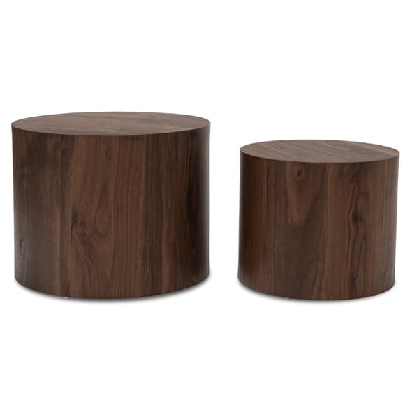 LEILA sofabordsæt 38 cm/48 cm valnød Loft