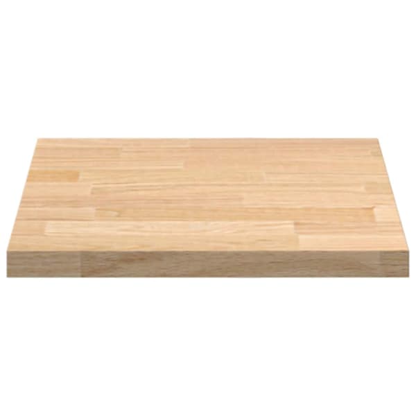 vidaXL køkkenbordplade, 40x63,5x2,7 cm, rektangulær, massivt egetræ