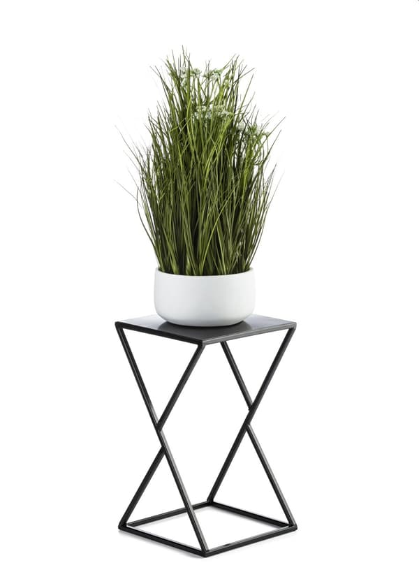 Moderne LOFT sort blomsterstander 40 cm
