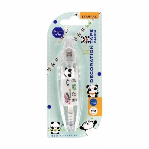 Dekorativ tape 6mmx4m Panda