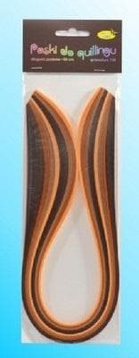 Quillingremsor 3mmx50cm bruna 100st