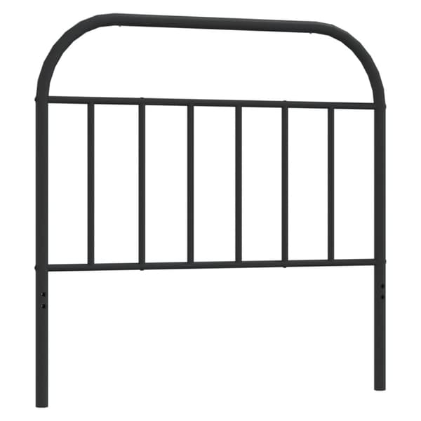 vidaXL metalsengegavl sort 107 cm