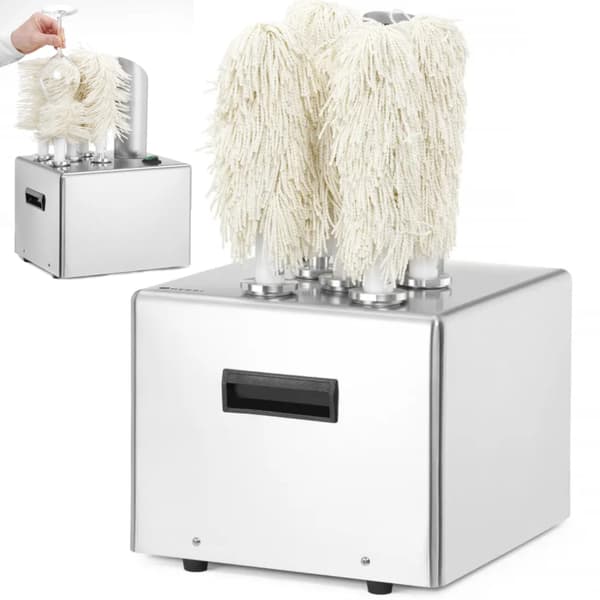 Elektrisk glaspolerer til glas op til 330 glas/t 1350 W
