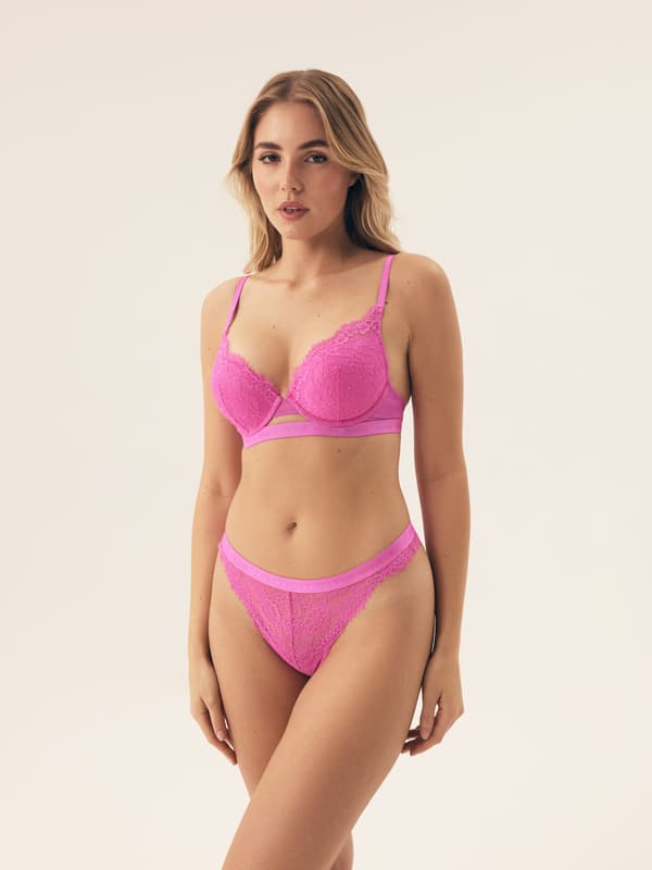 Ocrissa Bloovii Push-up Bh | Hot Pink 75A