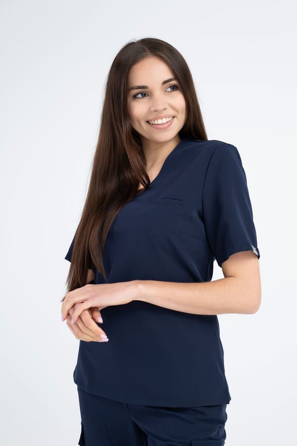 Damebluse med medicinsk pasform Cami CAMI SWEATSHIRT PUDDING ROSE S