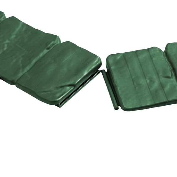 Palisade græskant, imiteret sten, STEN, 2,5 m - grøn