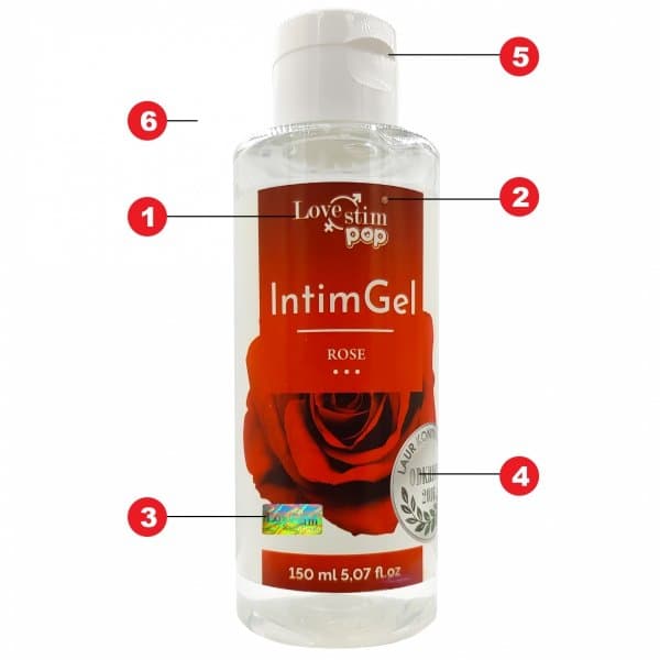 Lovestim Pop Intim Gelrosa 150 ml