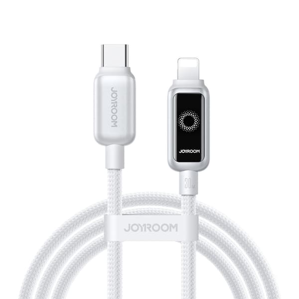 USB-C - iPhone Lightning 30W Kabel 1,2m - Hvid