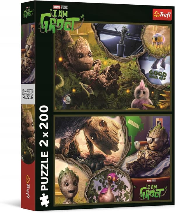PALAPELI 2X200 MINÄ OLEN GROOT/MARVEL 13315