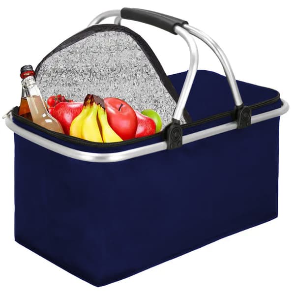Heckermann 30L marineblå picnickurv