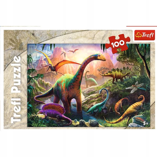 16277 "100 - Dinosaurusten maailma" / Trefl