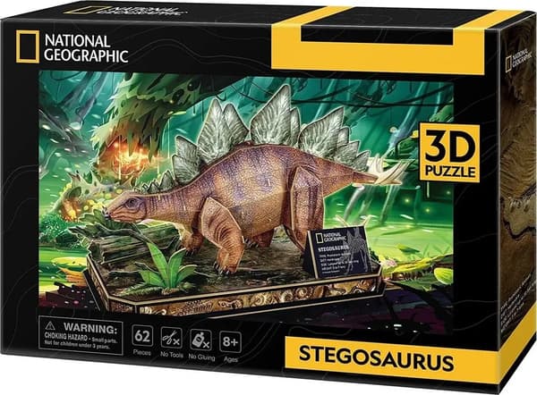 3D-PALAPELI NATIONAL GEOGRAPHIC STEGOSAURUS 0541