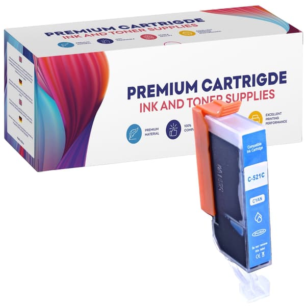 Muste Canon C521XL C GP -laitteeseen