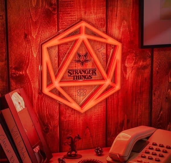 Paladone Stranger Things 5 LED-neonvägglampa