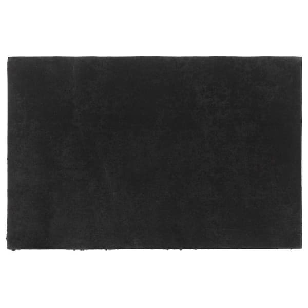 vidaXL dørmåtte, sort, 65x100 cm, kokosfiber, tuftet