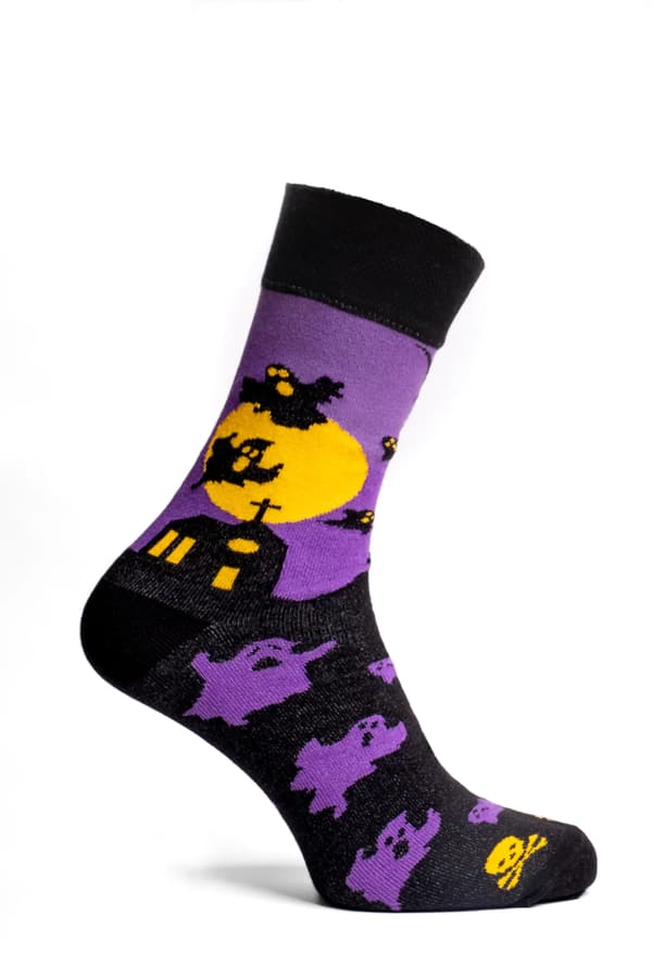 Lange sokker S96D HALLOWEEN 35-38