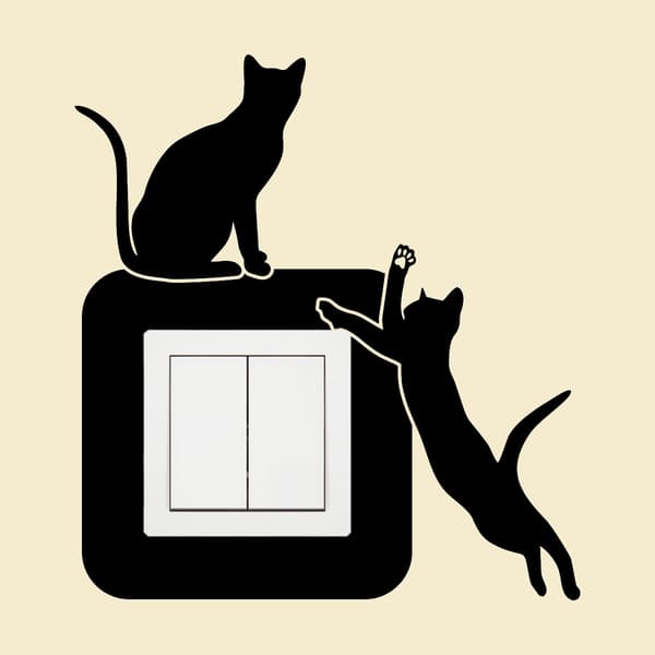 Kytkimen suojatarra - Triple Cats