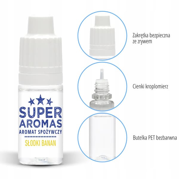 Superaromas Sød Banan Madsmag 10ml
