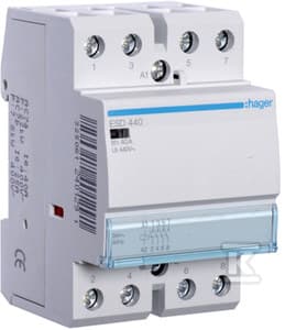 Kontaktori 24VAC 4NO 40A AC-7A/B