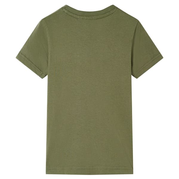 Barn-T-shirt, khaki, 140