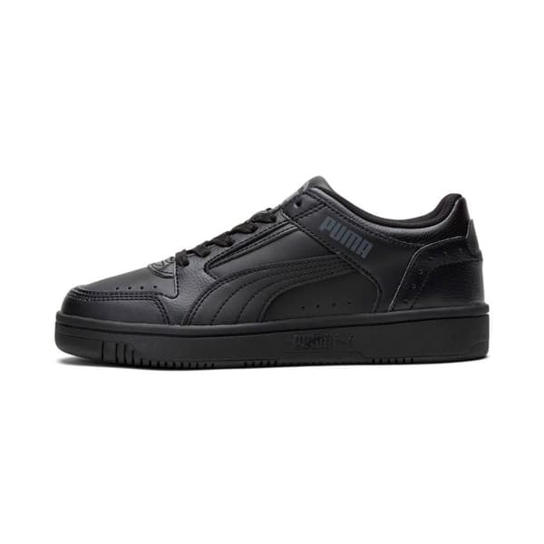 Puma Rebound JOY Lo Jr ungdomssneakers sort 37.5