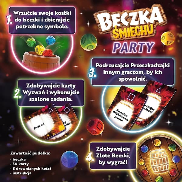 Trefl Barrel of Laughs Party brädspel