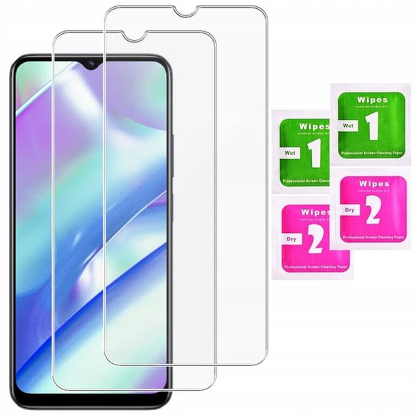 2x Hærdet glas til Realme C33 9H | 2-pak