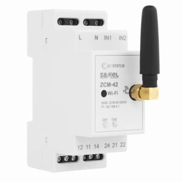 ZAMEL Timerprogrammeringssæt via Wi-Fi 230V 16A ZCM-42