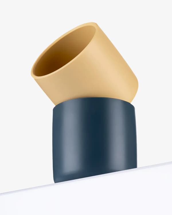 Silikonekop til børn 180 ml 6m+ MinikOiOi Beige