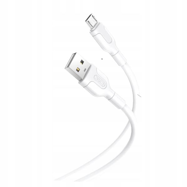 XO-KABEL NB212 USB - microUSB 1,0 m 2,1A vit