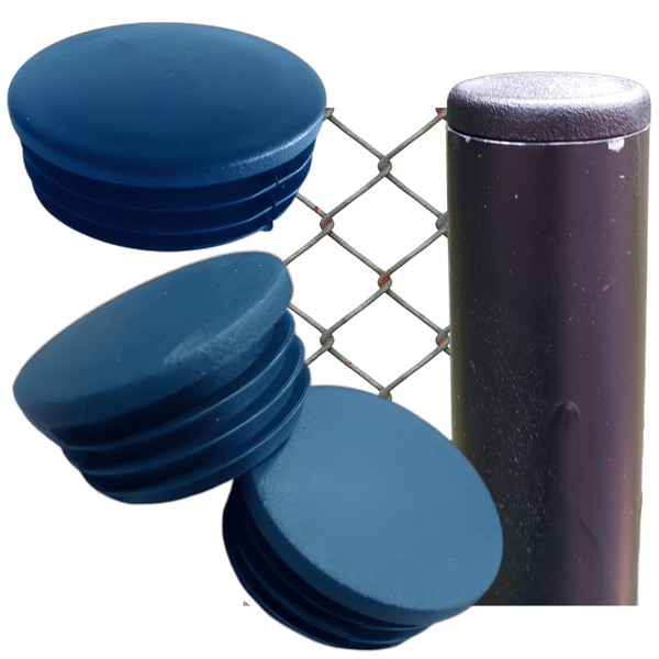 Indvendig hætte til rørprofil, diameter 76,1, 2,5" 20 stk., antracit