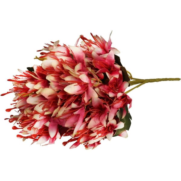 Buket med 5 grene med rosa azalea-blomster