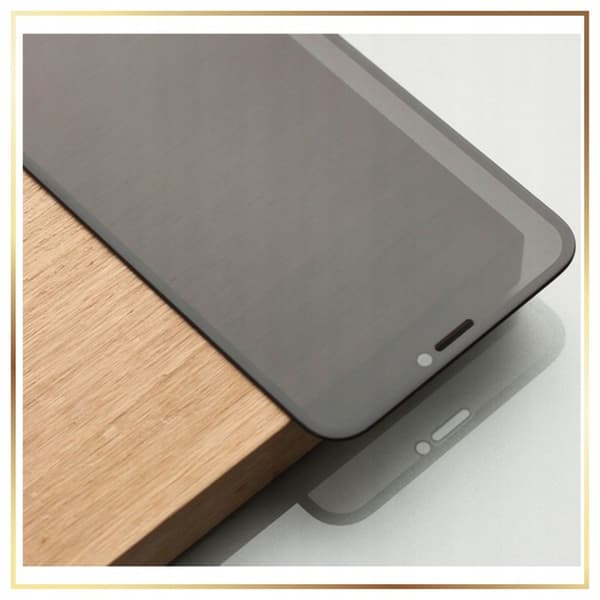 3MK HardGlass Max Privacy Hærdet Glas til iPhone 15 Plus, Sort