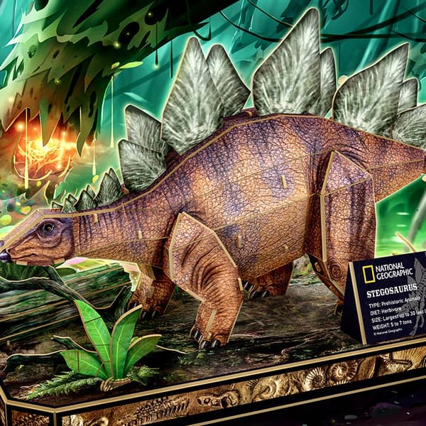3D-PALAPELI NATIONAL GEOGRAPHIC STEGOSAURUS 0541